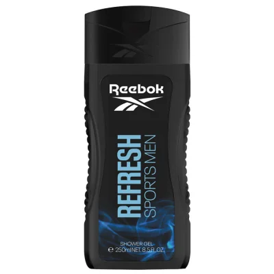 Reebok gel 250 ml. Refresh sport man.