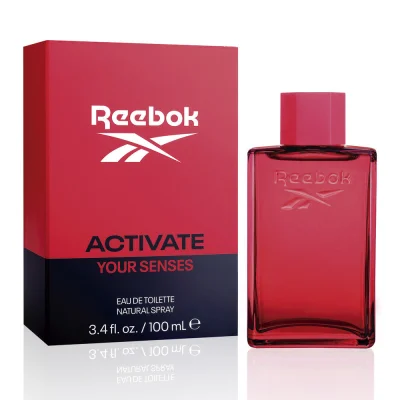 Reebok eau de toilette 100 ml. Activate your senses man.