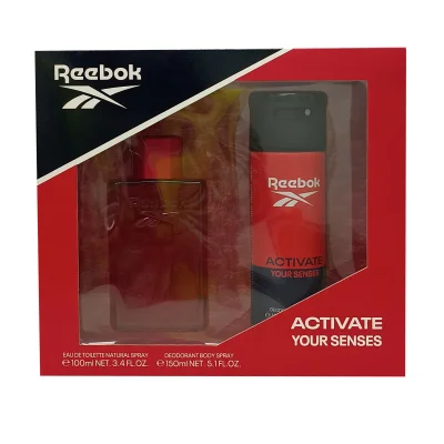 Reebok pack spray deodorant 150 ml + EDT 100 ml. Activate your senses man.
