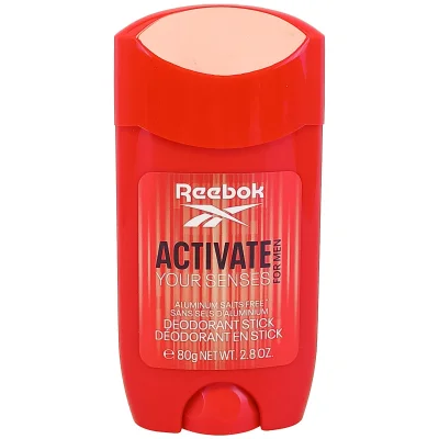 Reebok deodorant stick 80 g. Active your senses men.
