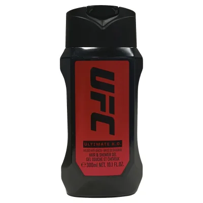 UFC shower gel 300 ml. Men body & hair Ultimate K.O. Ginger Infusion.