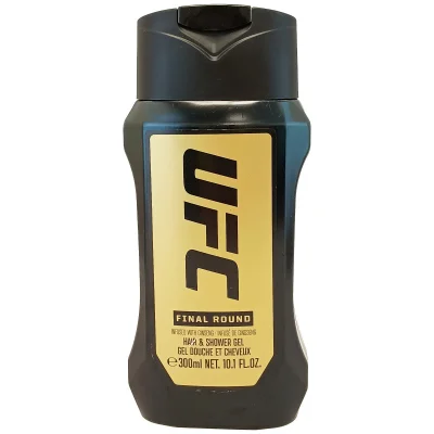 UFC shower gel 300 ml. Men body & hair Final Round Ginseng Infusion.