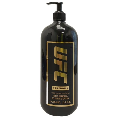 UFC shower gel 750 ml. Men body & hair Takedown Coffé Infusion.