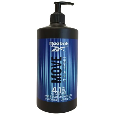 Reebok gel 750 ml. Move your spirit man 4 in 1.