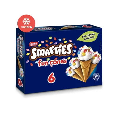 Smarties Cono Fun 6pcs x39gr