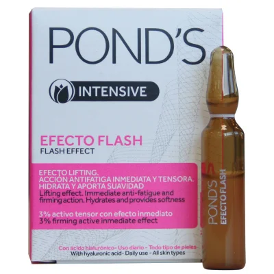 Ponds facial ampoule 2 u. Flash effect anti fatigue.