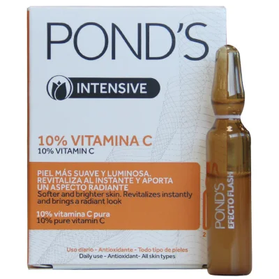 Ponds facial ampoule 2 u. Vitamin C revitalizing.