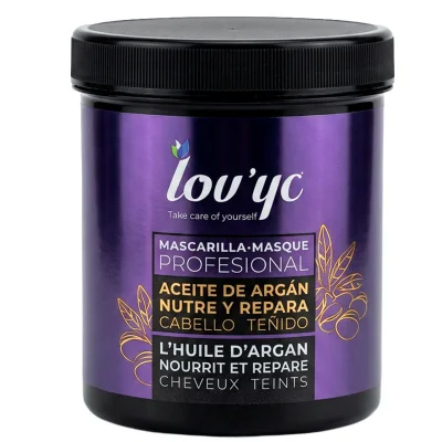 Lov'yc mask 700 ml. Nutre y repara argan oil.