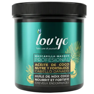Lov'yc mask 700 ml. Nourishes and strengthen coconut oil.