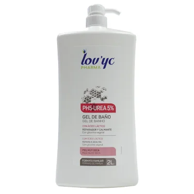 Lov'yc Pharma shower gel 2 l. Ph5-Urea 5%.