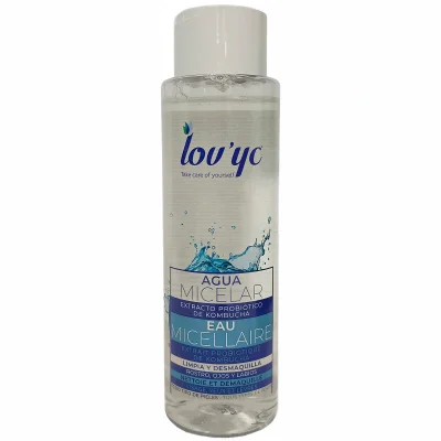Lov'yc micellar water 500 ml. Kombucha probiotic extract.