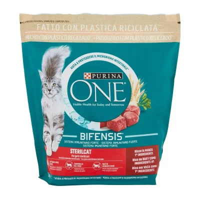 NESTLÉ ONE STERILCAT Beef&Wheat 6x1.5kg N2 IT