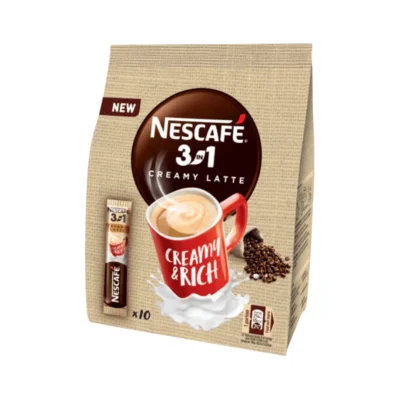 Nescafe 3w1 Creamy Latte Bag 10x15g