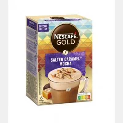 NESCAFE GOLD CAFE MOCHA SALTED CARAMEL (ΦΑΚ.19gr) 152gr