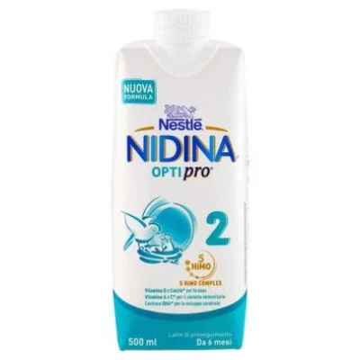 Nestle' Latte Nidina 2 Liquido Ml.500
