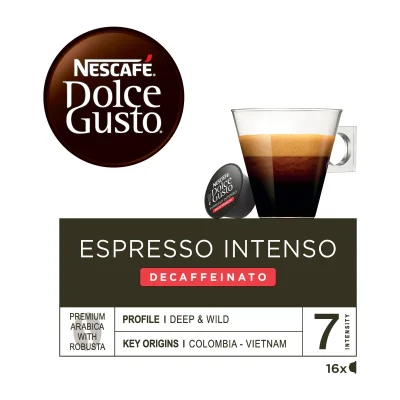 Nescafé Dolce Gusto Espresso Intense Decaf 16 pack 3x99.2g