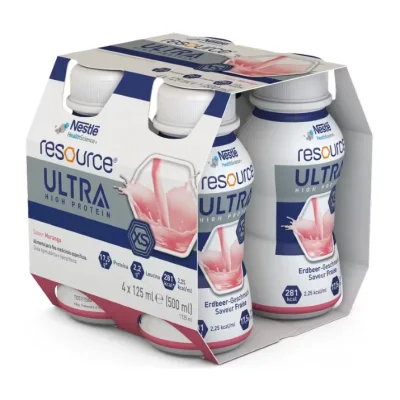 NESTLÉ RESO ULTRA+ Morango Btl 6(4x125ml) XI