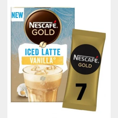 NESCAFE GOLD ICED LATTE VANILLA (ΦΑΚ.15gr) 105gr