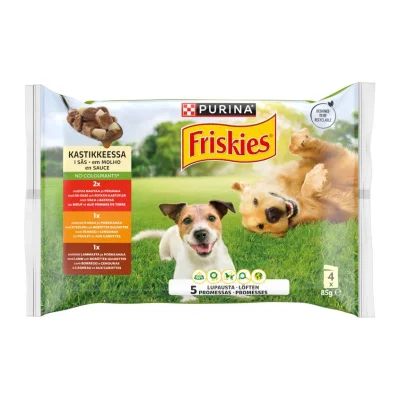 Friskies Selection Adult Food in Gravy 4x85g