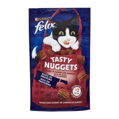 Felix Tasty Nuggets Beef&Lamb 8x50g