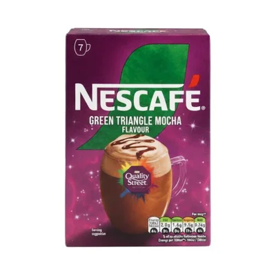 sachets NESCAFE Nestle Quality Street 7x19g (133g) - Green Triangle Mocha