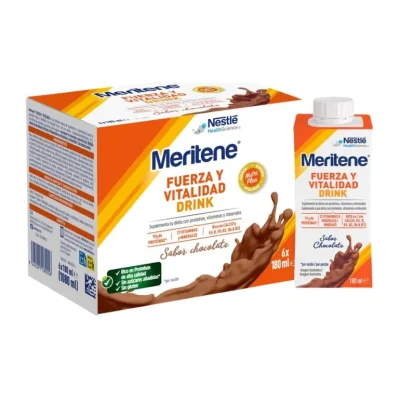 NESTLÉ MERITENE DRINK Choc 8(6x180ml) ES