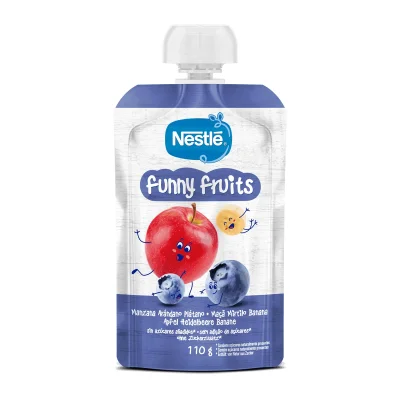 NESTLE Maça Mirtilo Banana 8x110g XE