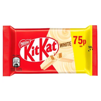KitKat 4 Finger White Biscuit Bar 41.5g