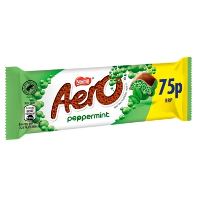 Aero Bubbly Peppermint 36g