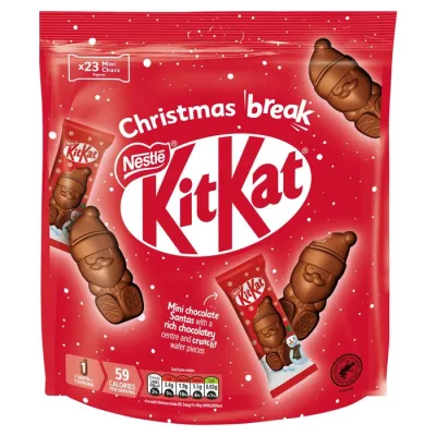 KitKat Santa Large Pouch 264g