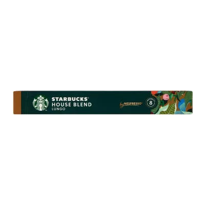 Starbucks 10CAPS. (52G) HOUSE BLEND NESPRESSO /12