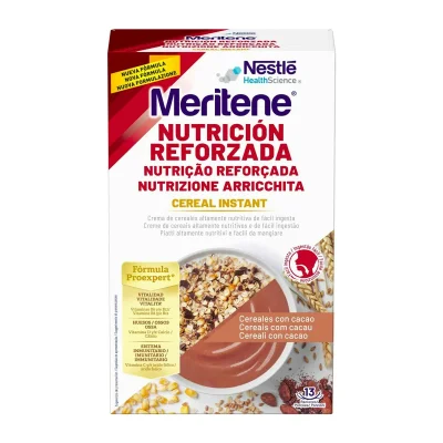 Meritene Instant Cereal With Cocoa 6x520g