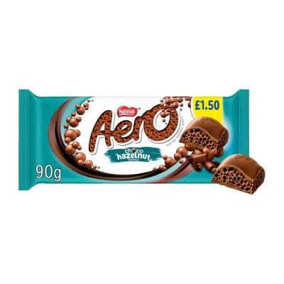 Aero Hazelnut Block 90g