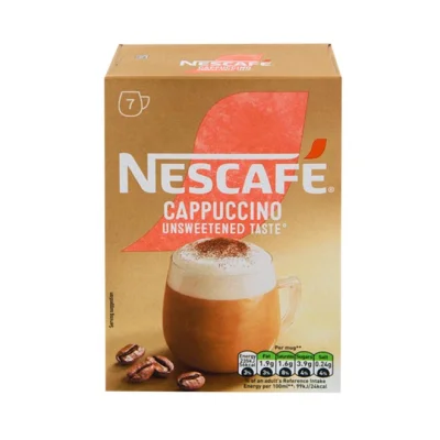 sachets NESCAFE cappuccino unsweetened 7x14.2g 99.4g
