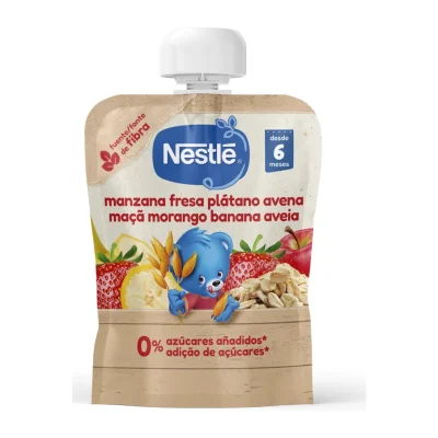 NESTLE Maca Morango Banana Aveia16x90gX2