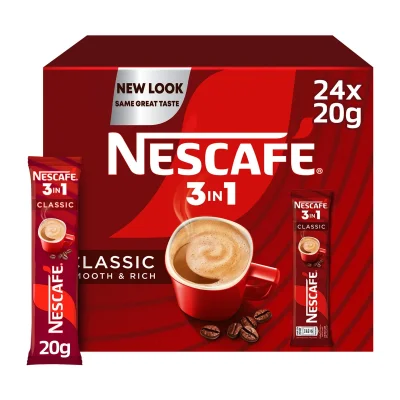 Nescafé Classic Instant Coffee 10 Sachets 12x20g