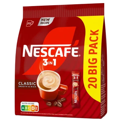 Nescafé NESC 3IN1 Classic Bag 20x15.5g