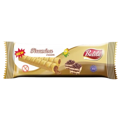 Balila Corn Tubes Tiramisu Cream 18g