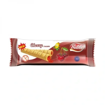 Balila Corn Tubes Cherry Cream 18g
