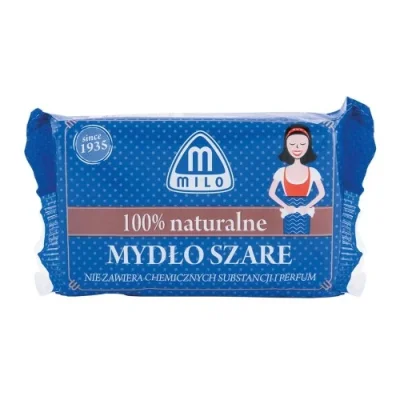 Mattes Milo Soap Bar Gray 175g
