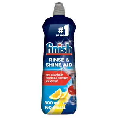 Finish Dishwasher Rinse Aid Lemon 800ml