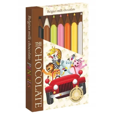 Chocolate Pencils Safari 100g