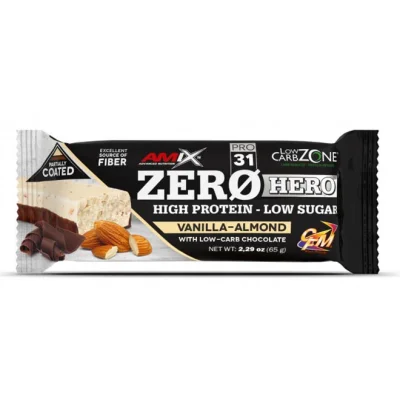 AMIX bar Zero Hero 65g - Vanilla & Almond