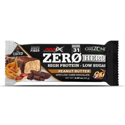 AMIX bar Zero Hero 65g - Peanut butter
