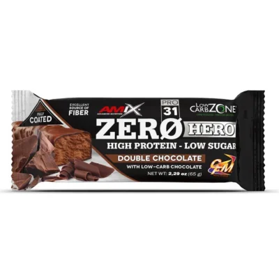 AMIX bar Zero Hero 65g - Double Chocolate