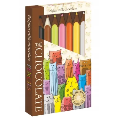 Chocolate Pencils Kitten 100g