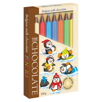 Chocolate Pencils Pinguin 100g
