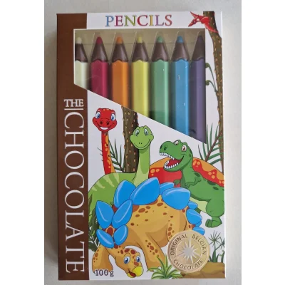 Chocolate Pencils Dino 100g