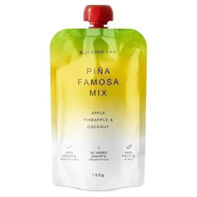NUTRINO LAB FRUIT PUREE 180gr. PINA FAMOSA