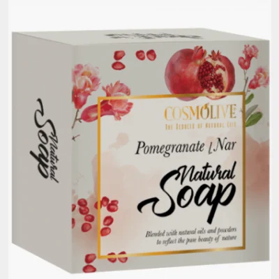 Cosmolive Natural Soap Pomegranate 125 Gr